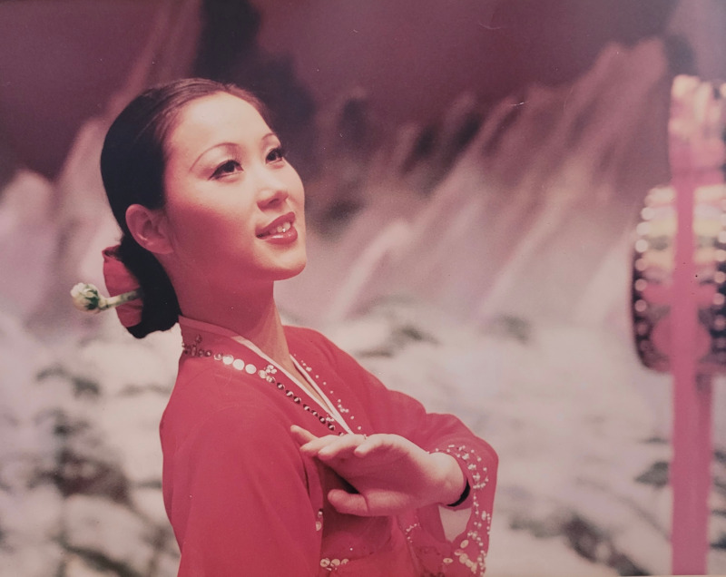 무용단 시절 사진